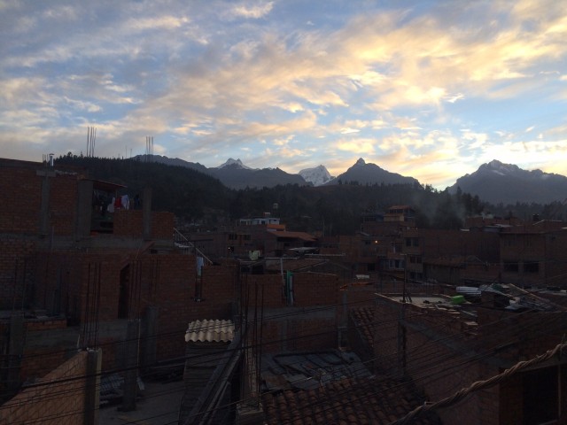 Huaraz morning. 