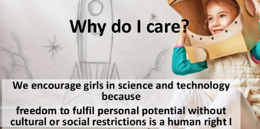 Why should we care about girls in science?