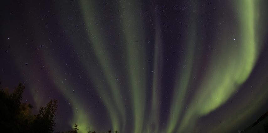 Aurora in Yellowknife by Martin Izzard